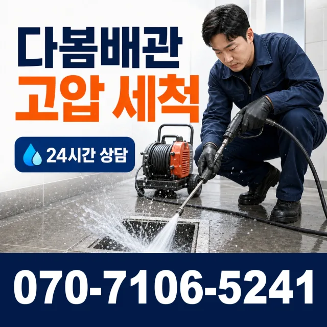 통영시 인평동 하수구막힘뚫기 상담 이미지 4